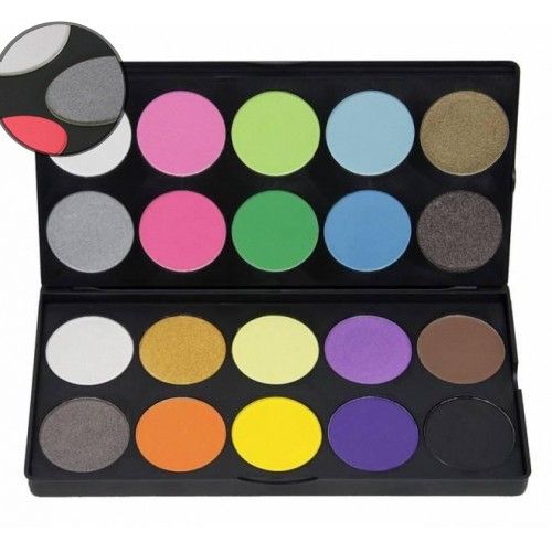 Paleta 20 cores Matte e Shimmer